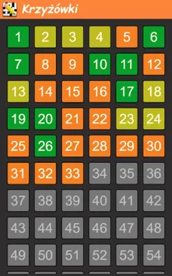 Krzyżówki po polsku android App screenshot 1
