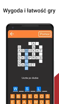 Krzyżówki po polsku android App screenshot 7